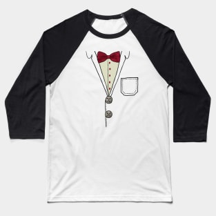 Hemd mit Fliege Baseball T-Shirt